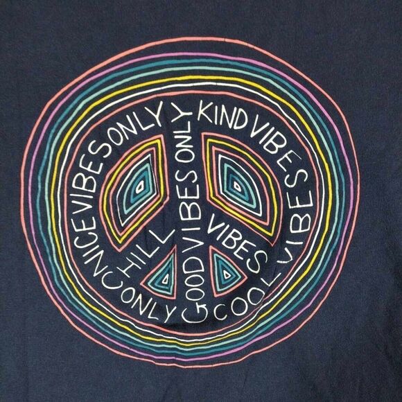 Girls Size Xl 14 Old Navy Actve Cropped Short Sleeve Shirt Blue - Picture 4 of 9